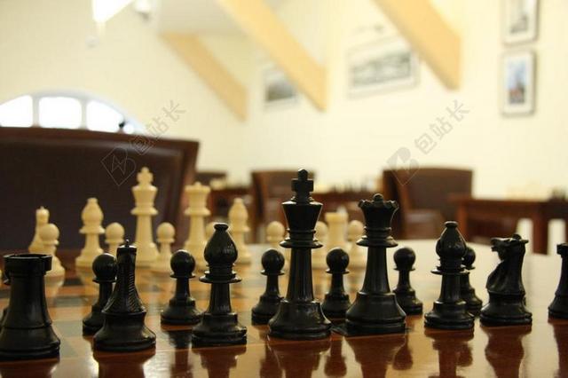 休闲竞技游戏国际象棋背景图片
