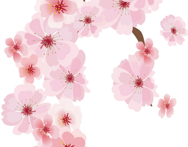 梅花矢量图