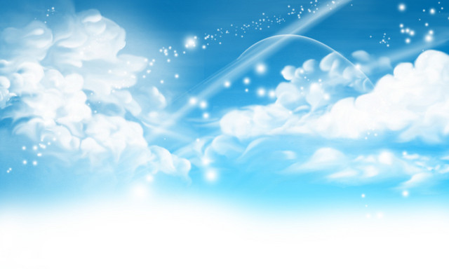 动漫手绘天空