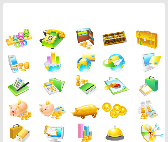 3D小人矢量图