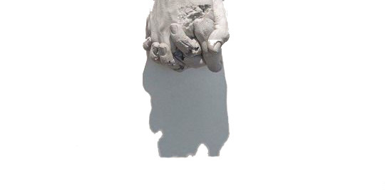 牵手雕塑