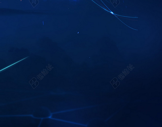 蓝色炫酷感恩有你背景