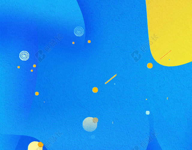 创意流体渐变周年庆典海报设计