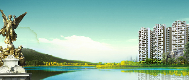 欧式房地产海报设计BANNER