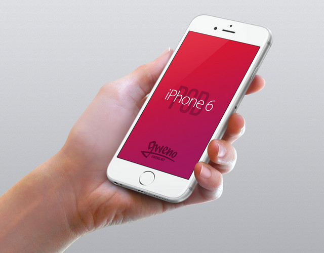 手持IPHONE6图片手机DM