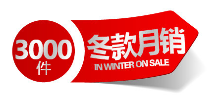 立即抢购促销标贴