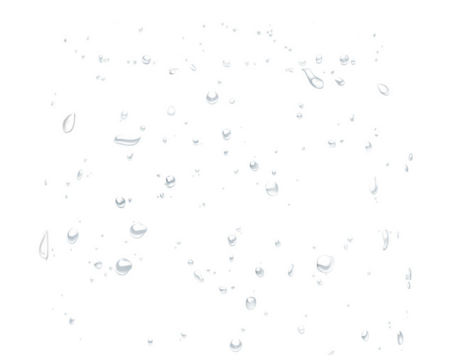 水滴 水痕 水