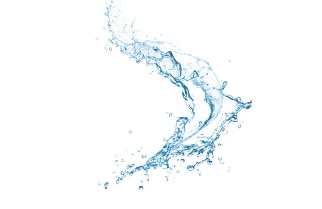 飞溅 水