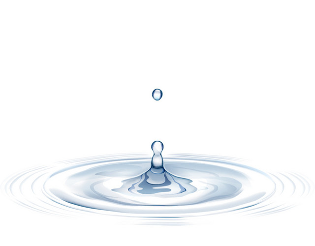 水滴波纹
