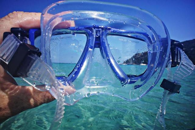 海滩 海 水 风镜 浮潜 假日