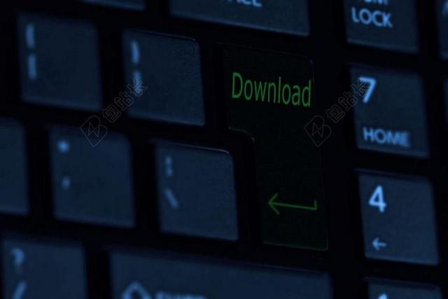 黑色物品特写黑色键盘回车背景图片
