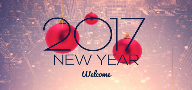 2017新年年会海报背景