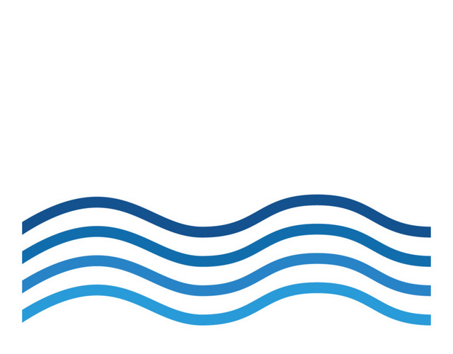 简单波浪海水