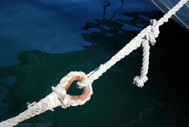 绳 海 巴塞罗那 端口 避风港 蓝色 绑定 链接 超链接