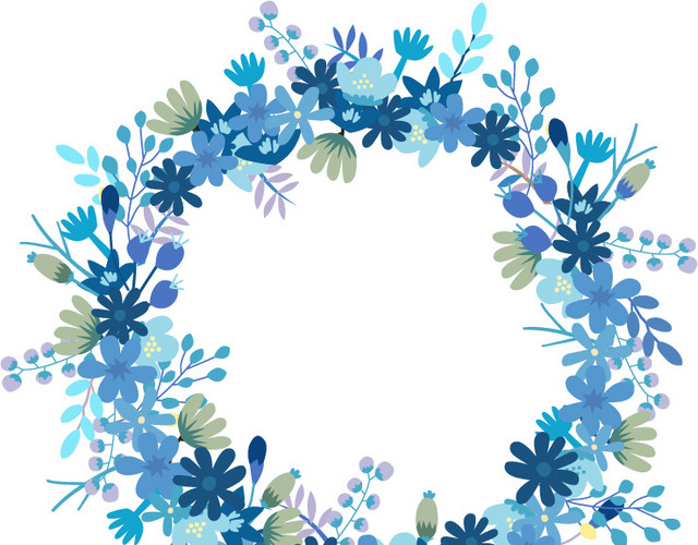 碎花花环