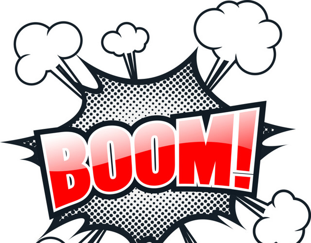 时尚爆炸贴BOOM