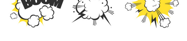创意爆炸贴设计矢量素材爆炸爆炸背景卡通漫画爆炸贴