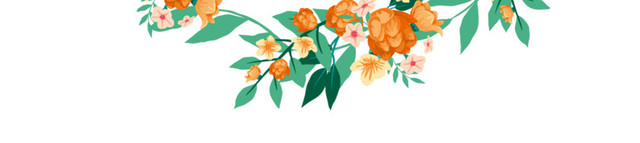 水彩花环设计矢量素材