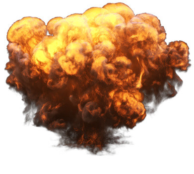 火焰爆炸