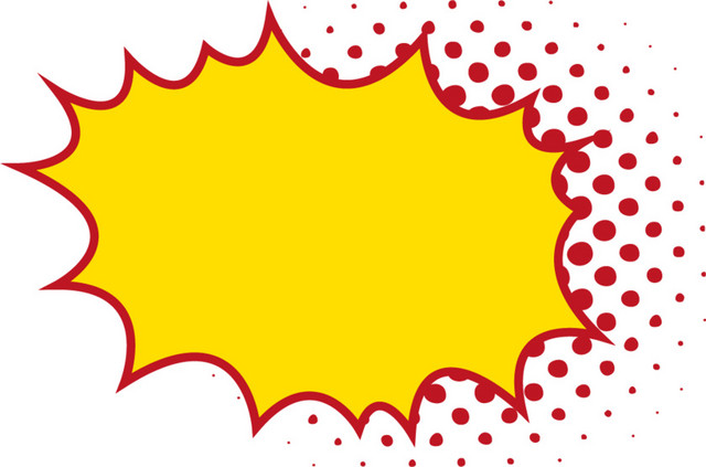 爆炸爆炸签金色