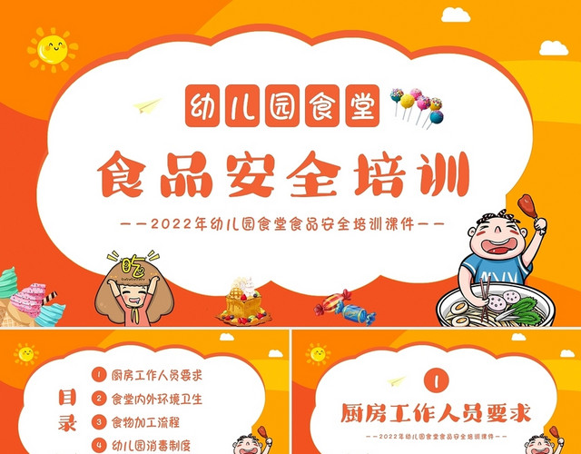 2022年幼儿园食品安全知识培训PPT幼儿园食品安全管理幼儿园食品安全培训