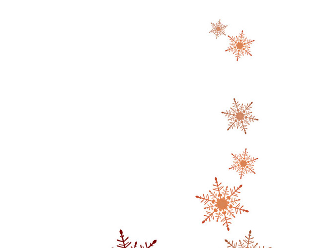 雪片矢量图
