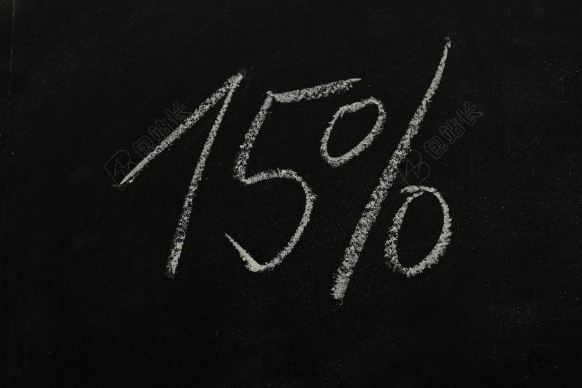 黑板上的数字背景图片