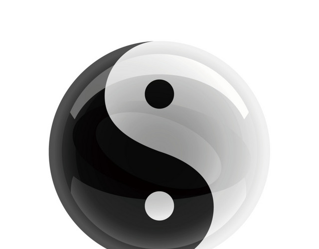 立体太极图标