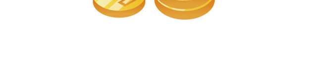 金融财富金币钞票