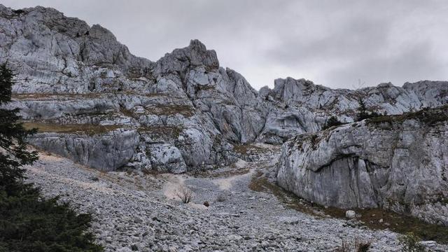 VERCORS 山 秋天 徒步旅行 景观 山间小道 阿尔卑斯山