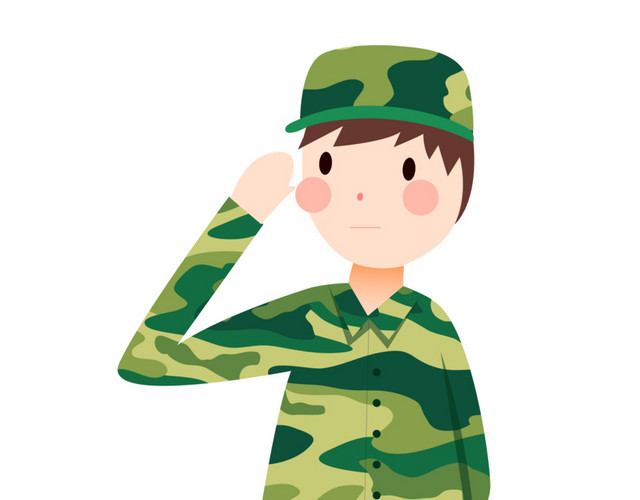 新生开学军训素材