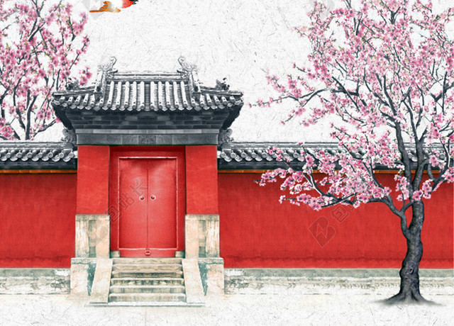 新年大年初一手绘文艺BANNER