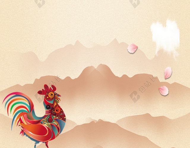 中国风新年H5背景