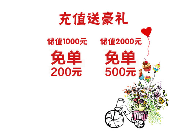 新店开业免单送礼