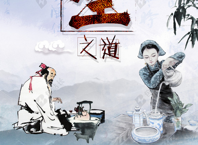 中医养生背景素材