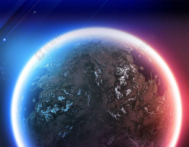 星球科幻H5背景