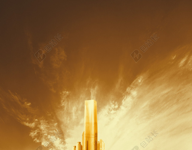 金色光效背景