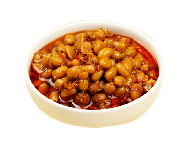 腌制腊八豆素材图片
