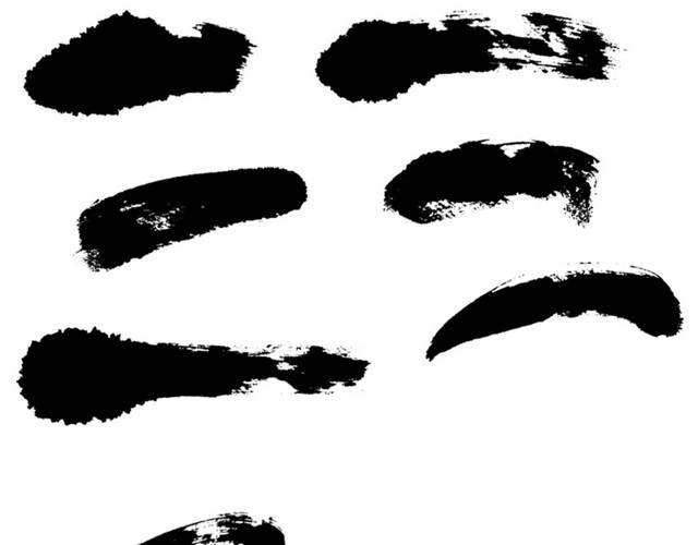 绘画笔触笔