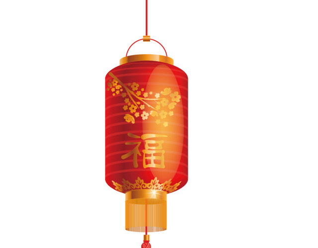 灯笼图案矢量
