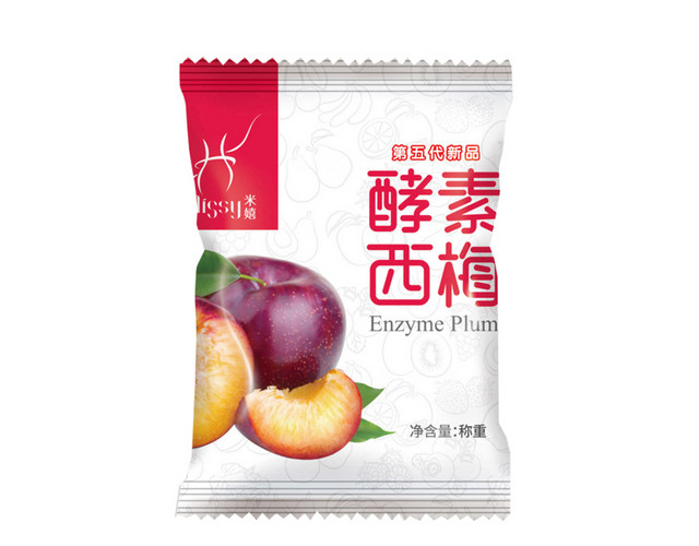 酵素梅袋装品牌PNG