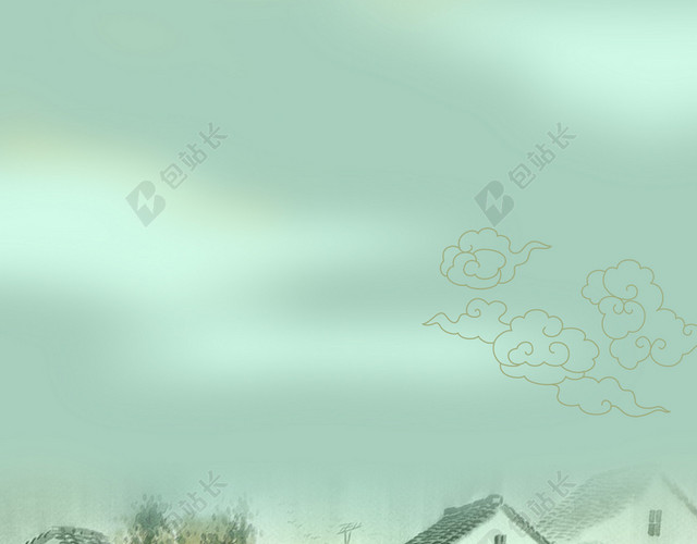江南水乡旅游背景