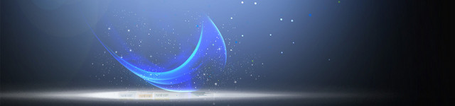 蓝色星光背景 BANNER