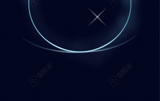 深蓝星光科技感海报背景