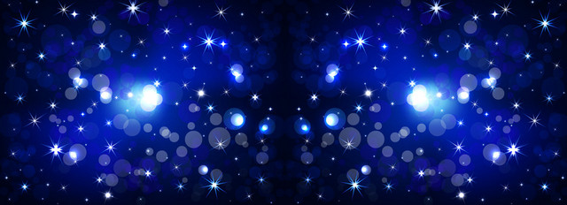 璀璨星光光点背景BANNER