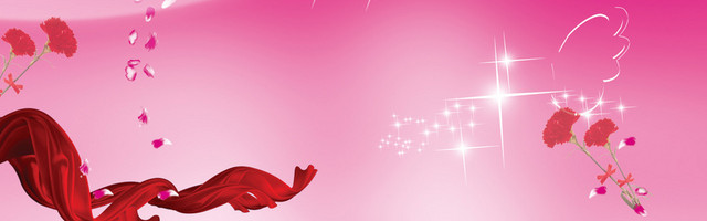 粉色背景BANNER