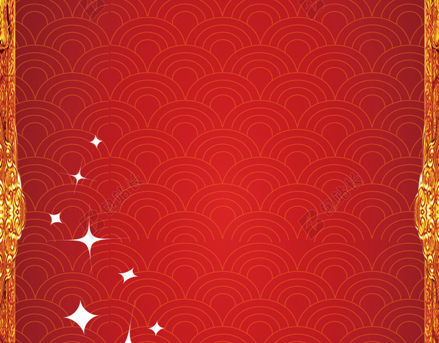 红色气球婚礼背景