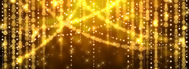 黑色绚丽背景BANNER