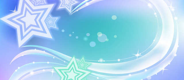 卡通梦幻星星背景BANNER