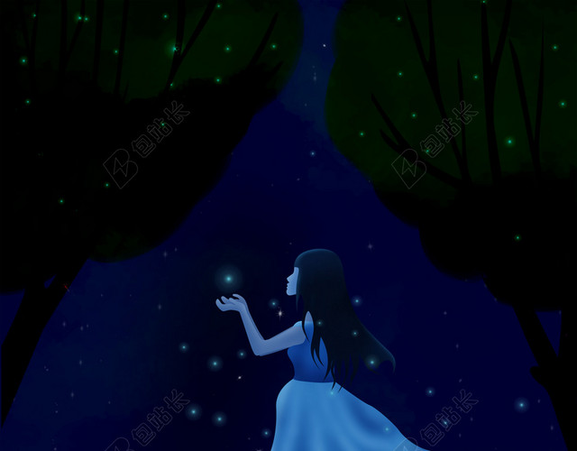 仲夏夜之梦海报背景